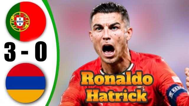 Ronaldo Hat-Trick 💥 Portugal vs Armenia 3-0 - All Goals & Highlights - 2025