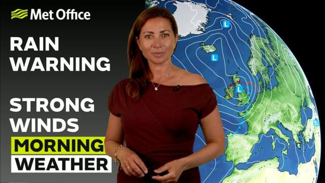 03/09/2025 - Strong Winds and Showers - Morning Weather Forecast UK – Met Office Weather