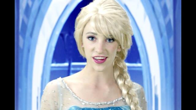 Disney Frozen Elsa Let it Go - In Real Life