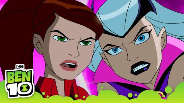 Gwen Vs Charmcaster | Ben 10 Alien Force | Cartoon Network | Cartoons for Kids