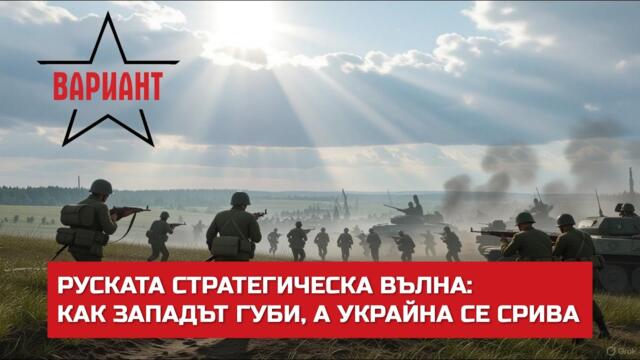 РУСКАТА СТРАТЕГИЧЕСКА ВЪЛНА: КАК ЗАПАДЪТ ГУБИ, А УКРАЙНА СЕ СРИВА,  Вариант #627