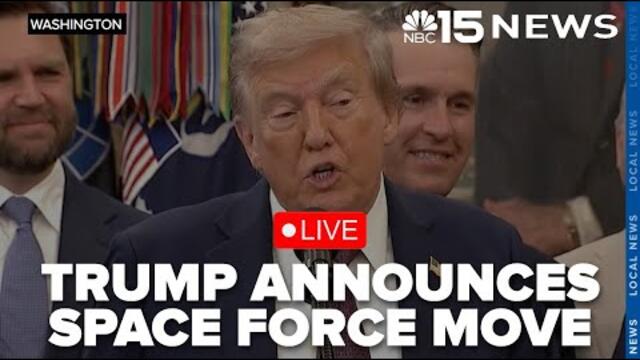 WATCH LIVE: President Trump announces Space Force move - WPMI NBC 15