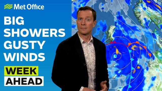 Week Ahead 01/09/2025 – Soggy start to September – Met Office weather forecast UK