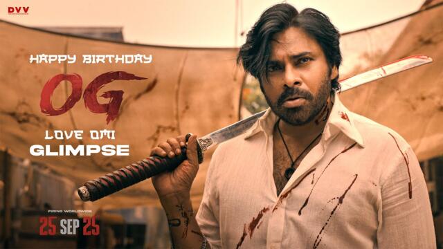 HBD OG - LOVE OMI - Glimpse | Pawan Kalyan | Emraan Hashmi | Sujeeth | Thaman S | DVV Danayya