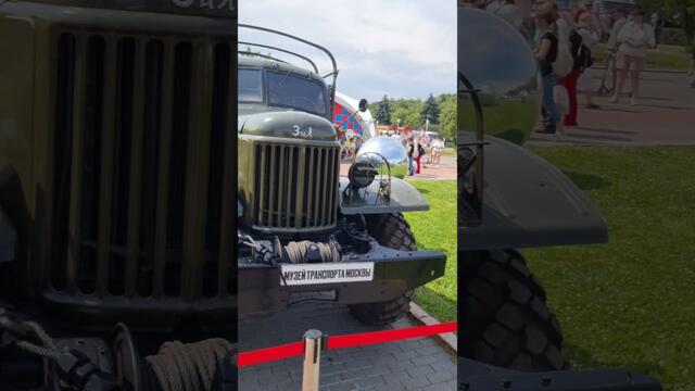 ✊🇷🇺Россия: Король бездорожья ЗиЛ-157К 6х6 на #ретрорейс #retro #retrocar #ссср #oldtrucks #trucks
