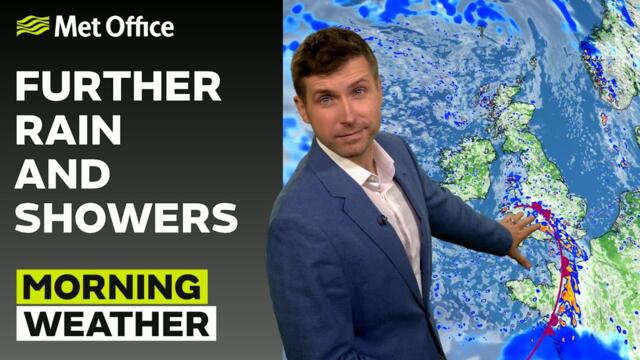 02/09/2025 - Showers continue - Morning Weather Forecast UK – Met Office Weather