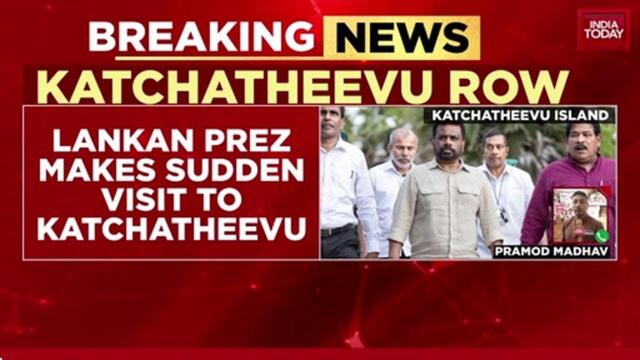 Katchatheevu Row: Sri Lankan President's Sudden Island Visit After TVK Chief Vijay's Remarks