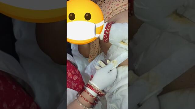 Cesarean dressing technique for nursing students