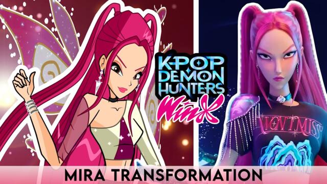 Kpop Demon Hunters X Winx Transformation Fanmade | Winxclub | Huntrix | Fanmade