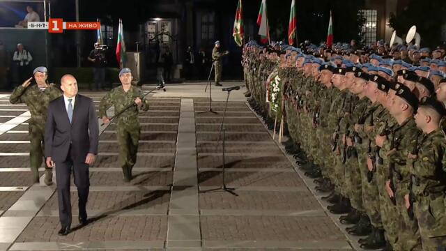 Тържествена заря-проверка по повод 140 години от Съединението на България, 06.09.2025
