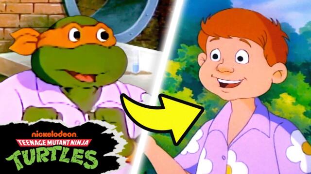 Mikey Turns HUMAN! 🐢➡️🧑🏻‍🦰 | TMNT (1987)