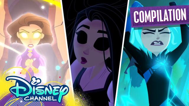 Every Incantation Compilation | Rapunzel's Tangled Adventure | @disneychannelanimation