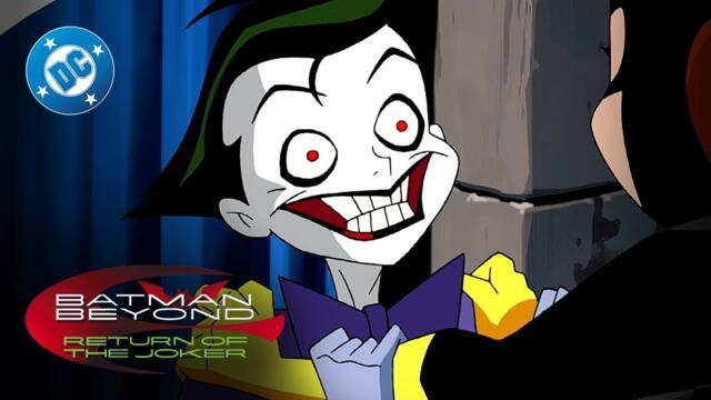 Batman Beyond: Return of the Joker - Harley and Joker's Adopted Son | Super Scenes | DC
