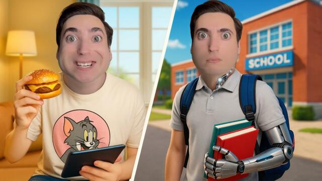 Efekan’ın Maceraları 25. Bölüm – OKULA DÖNÜŞ: Efekan Okula Robotunu Gönderdi 🤖