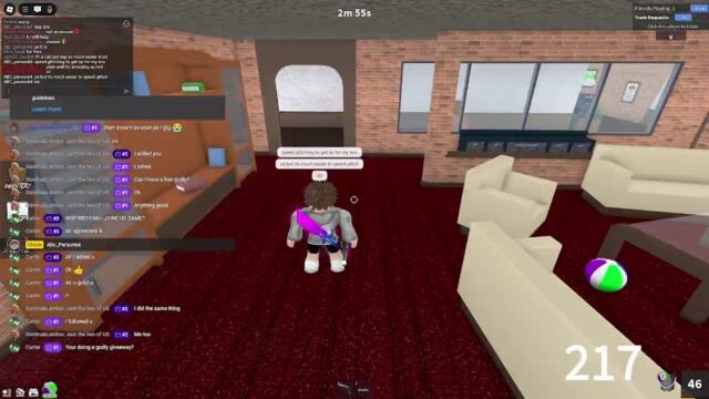 (ROAD TO 1k) JOIN MY DISCORD!! 200 SUB GODLY GIVEAWAY + PLAYING MM2 WITH VIEWERS!!!