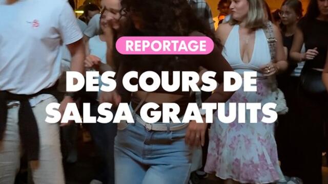 Reportage : Des cours de salsa gratuits