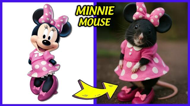 Mickey Mouse Clubhouse Characters In REAL LIFE + Guess the Voice Quiz ~ Daisy Duck, Donald Duck...