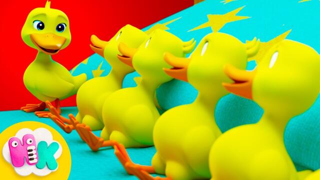 Десет В Леглото | Песен за Цифрите | Детски Песни - HeyKids