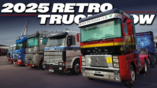 THE BEST TRUCK SHOW EVER! Retro Truck Show 2025 - Official Video 🇬🇧 Gaydon UK 2025