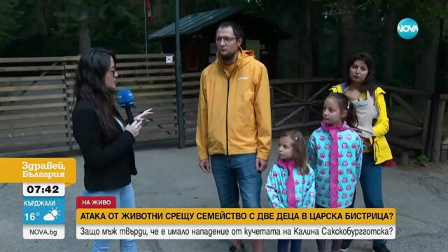 Семейство твърди, че кучетата на княгиня Калина Сакскобургготска са били насъскани срещу тях