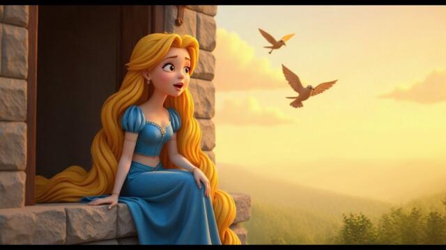 Рапунцель | Как девочка с золотыми волосами попала в башню?