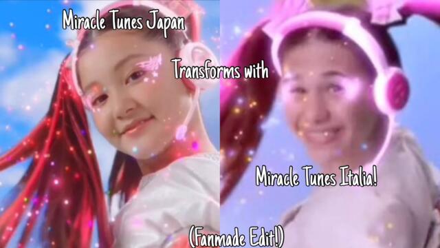 Idol x Warrior Miracle Tunes Japan x Miracle Tunes Italia Transform Together! (Fanmade Edit!)