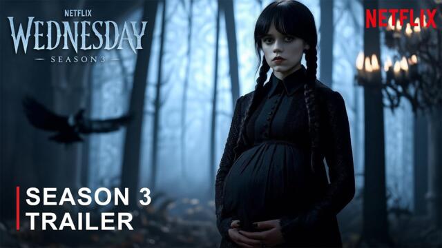 WEDNESDAY SEASON 3 - Trailer | Jenna Ortega | Netflix