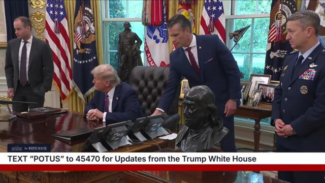 President Trump Makes Announcements, Sep. 5, 2025