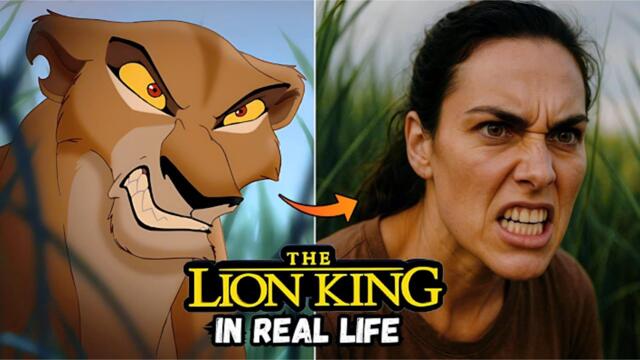 🦁 The Lion King in REAL LIFE (AI Comparison) [Part 1]