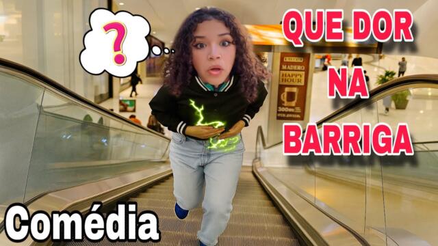 Quando o shopping não tem banheiro perto‼️