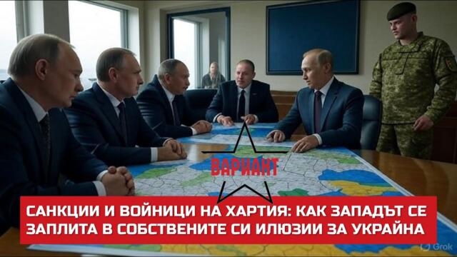 САНКЦИИ И ВОЙНИЦИ НА ХАРТИЯ: КАК ЗАПАДЪТ СЕ ЗАПЛИТА В СОБСТВЕНИТЕ СИ ИЛЮЗИИ ЗА УКРАЙНА, #630