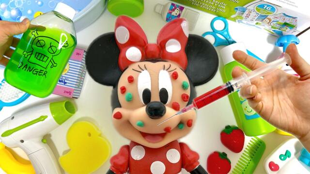 [🌟Toy ASMR🌟] ❤️8 Minutes Satisfying with Unboxing Mickey Mouse Skincare toy ASMR | MinnieMouse Toy