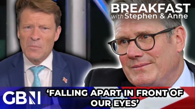 Labour 'falling apart' in front of us: 'A party of SLEAZE and financial chaos' says Richard Tice