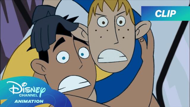 Kim Possible: Ron's Most Stylish Battle EVER! 💥 | @disneychannelanimation  ​