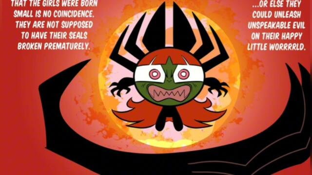 los poderes de Las Chicas Superpoderosas Vienen de AKU