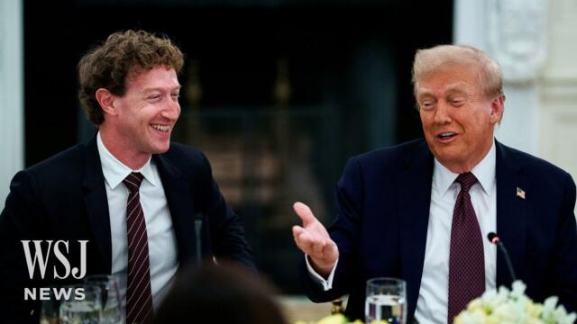 Tech CEOs Toast President Trump at White House Dinner