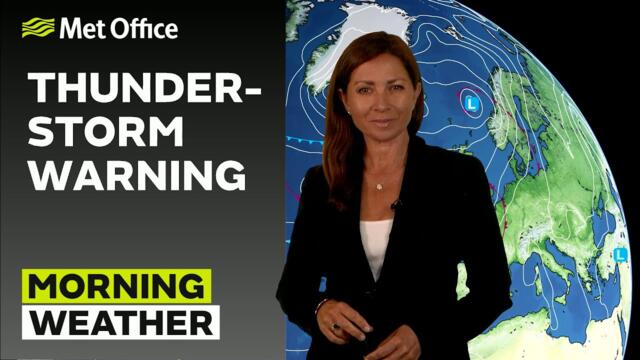 04/09/2025 - Driest and brightest northeast - Morning Weather Forecast UK – Met Office Weather