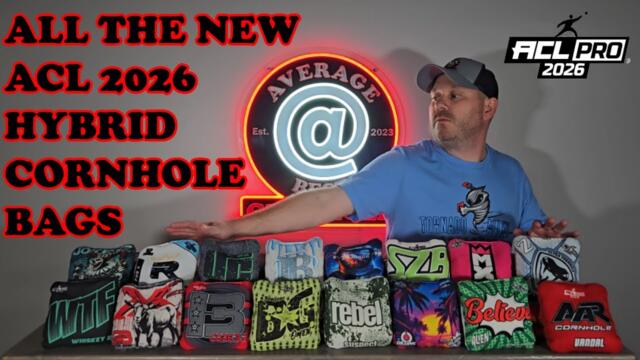 NEW ACL 2026 Hybrid Material Cornhole Bags