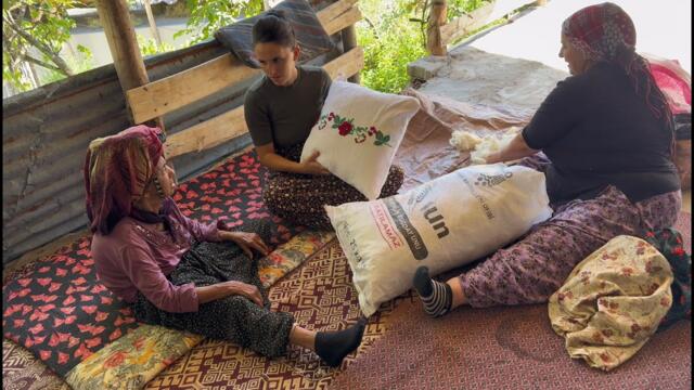 Dağ Köyünde Yaşayan Büyük Ailenin Hayatı