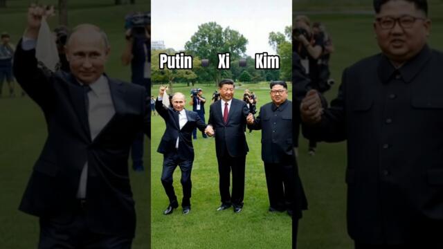 Putin, Xi & Kim dance together – and the wedding twist will shock you! #Funny