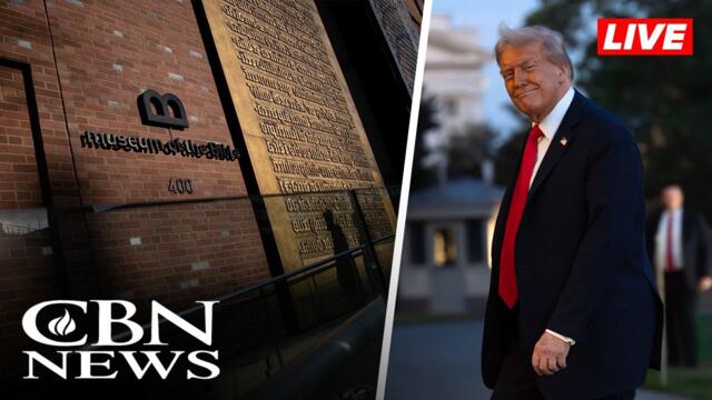 LIVE: President Trump Speaks at the Museum of the Bible | CBN News