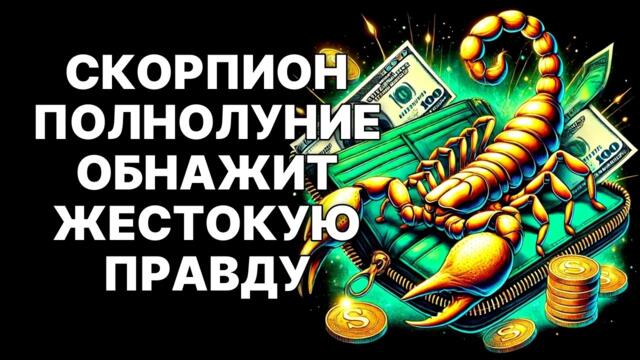🔴ШОК СКОРПИОН 🦂❗ПОЛНОЛУНИЕ ВСКРОЕТ ВСЁ❗ Призрак из прошлого предъявит истинную цену😉❗
