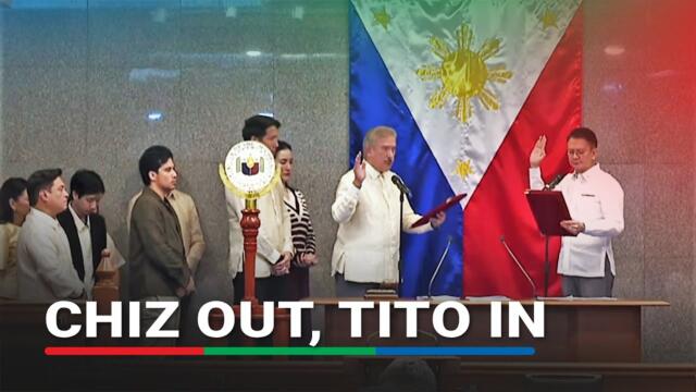 FULL: Tito Sotto reclaims Senate presidency; Chiz Escudero ousted | ABS-CBN News | ABS-CBN News