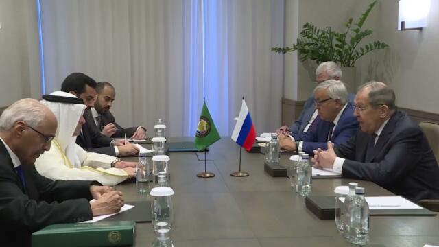 С.Лавров и Дж.Аль-Будейви, Сочи, 11 сентября 2025 года