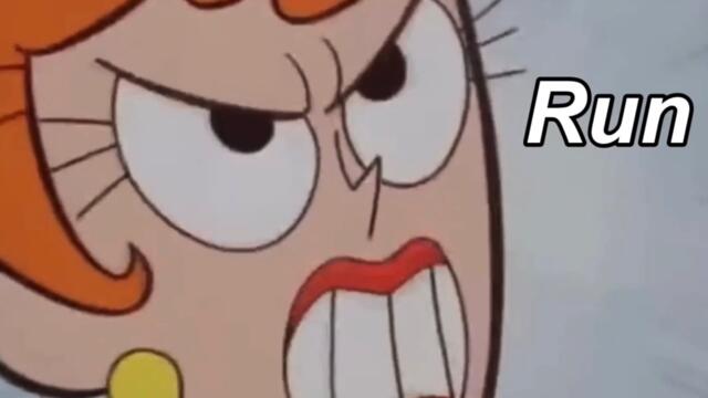 Dexter's mom being a angry parent & a unsuitable jerk for 4 minutes & 14 seconds straight 😨