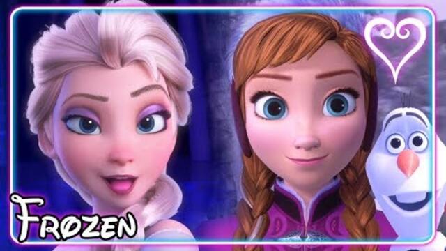 Kingdom Hearts 3 All Cutscenes |  Frozen ~ Arendelle Kingdom