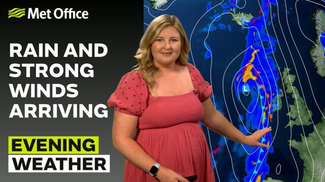 06/09/2025 - Windy Night - Evening Weather Forecast UK - Met Office Weather