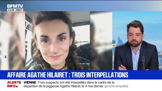 Mort d'Agathe Hilairet: trois personnes interpellées plusieurs semaines après la découverte du corps de la joggeuse