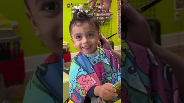 Yusuf’s First Big Boy Haircut! 💇‍♂️✂️