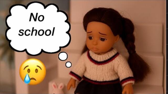 Our Autistic Daughter Is Refusing School + Morning a meltdown *Barbie Doll Edition*